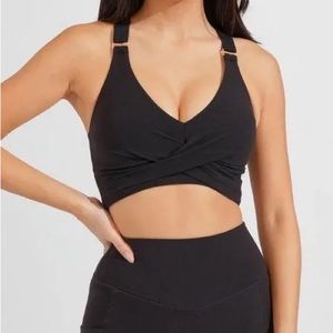 Buffbunny candy wrap bra in black